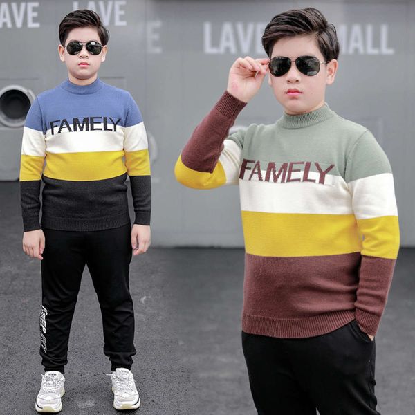 

fattens fat boy's up new pullover sweater in autumn and winter, Blue