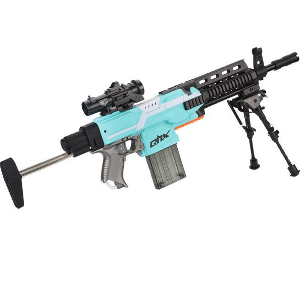 

sold children's electric softball gun multi - mode launcher shooting soft egg boy toy gift holiday electric