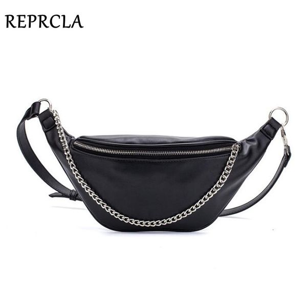 

hbp reprcla new fanny pack fashion waist bag pu leather belt chest