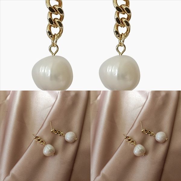 

jub1 s'steel shell set серьги чистое серебряные шпильки нефритовые серьги серьги жемчужные серьги корейский дизайнер fine bralet pendiente p, Golden