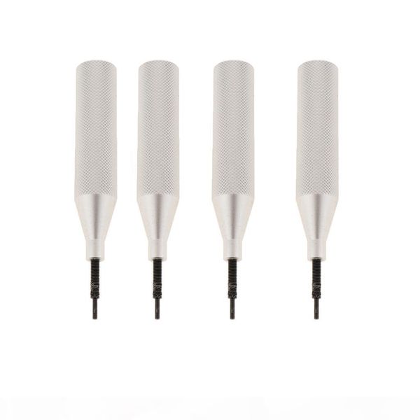

4pcs silver ecu cover extractor open car computer removal tool for ktag kess