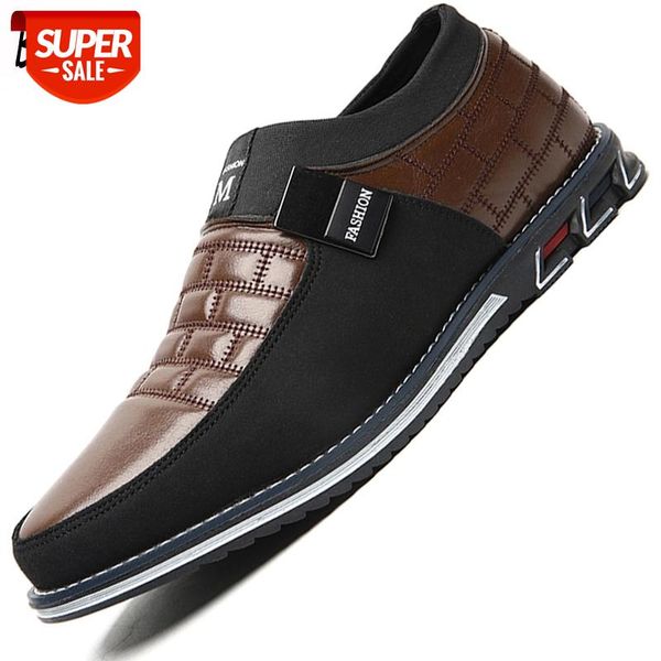 

brand men casual shoes handmade leather male buiness formal shoes comfortable slip-on mens dress classic man footwear 48 #fr6z
