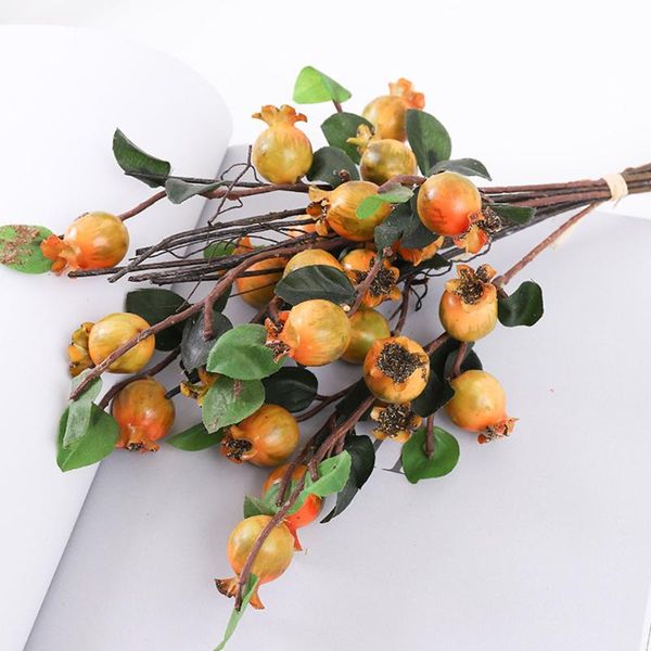 

rose hips artificial flowers fake bouquet wedding home party decoration gift new