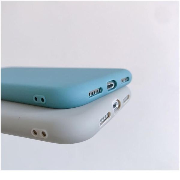 

sile phone case for iphone 11 12 pro max mini luxury soft candy cover for iphone iphone xr x wmtwyh