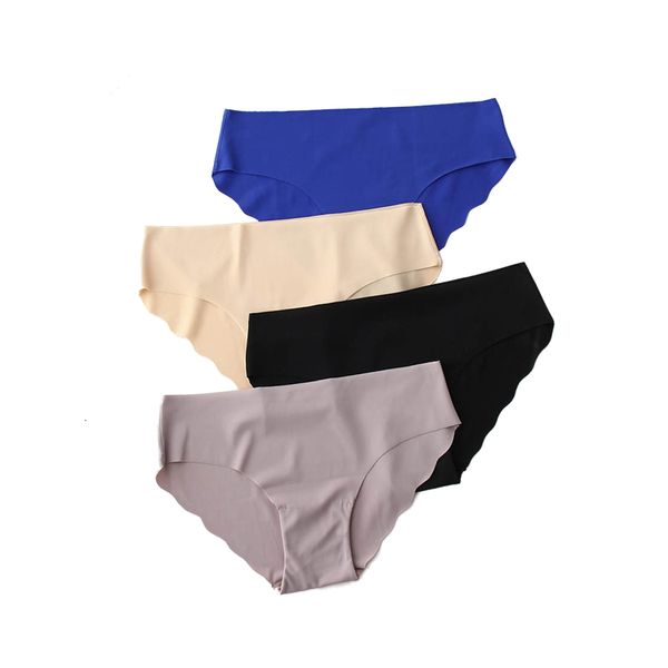 

ultra-thin women's underwear seamless traceless women panties briefs simple girls intimates lingerie, Black;pink