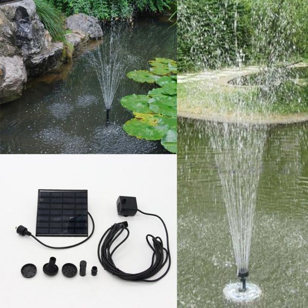 

watering equipments floating solar water panel power fountain pump kit garden for birdbath pool wide irrigation pumps