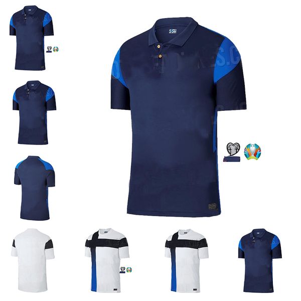 

2020 finland soccer jersey 2020 21 pukki skrabb raitala lod jensen soccer shirt mens finland home away short sleeve football uniform, Black;yellow