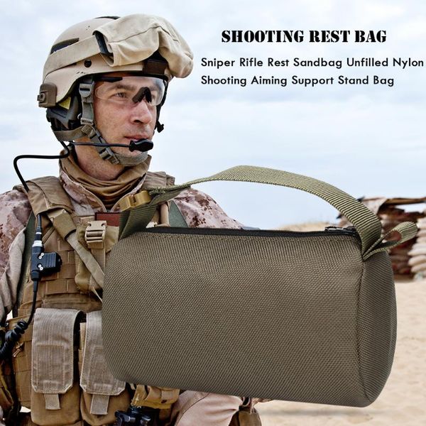 

outdoor bags sniper rifle rest bag stand sandbag hunting accessories unfilled nylon shooting travelling easy carrying portable parts
