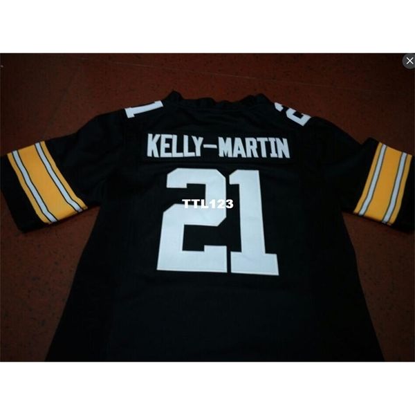 

3740 #21 ivory kelly-martin iowa hawkeyes alumni college jersey s-4xlor custom any name or number jersey, Black