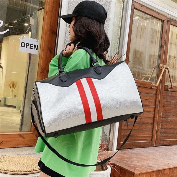 

vintage nylon hobo crossbody bag pleated handbags feel mini shoulder bag for women classic bags fashion chest purse chain tote key wallet, Red;black