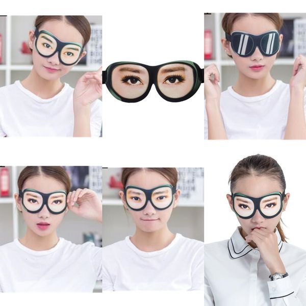 

real three-dimensional personality 3d sleep funny black eye mask wy532outletqmzdoutletnr9s