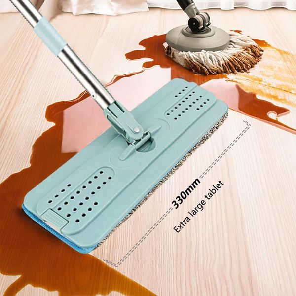 

flat squeeze magic matic mop and bucket avoid hand washing microfiber cleaning cloth kitchen wooden floor lazy fellow mop wmtxbq bdegarden