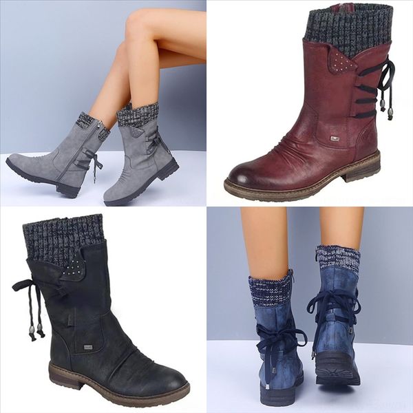 

fmzg black red leather with spikes high womens ankle boots rugby boot fashion bottom ladies red toes pointed heels