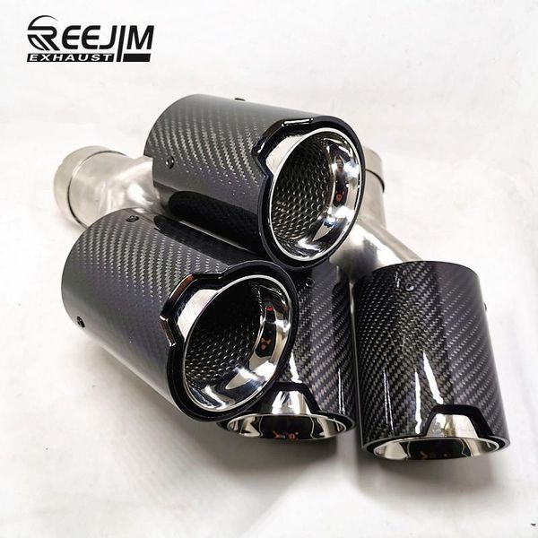 

muffler m performance carbon exhaust tip for car-styling1