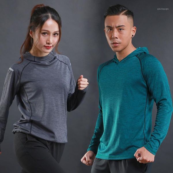 

running jackets jacket men women breathable hooded sweatshirts outdoor yoga fitness jogging sportswear workout gym training tracksuits1, Black;red
