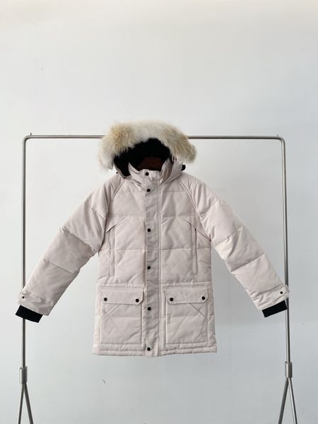 

men women winter down coat long jacket hooded coat winter outfit down clothes puffer jacket sportwear outfit hooded outfit winter coat-3, Black