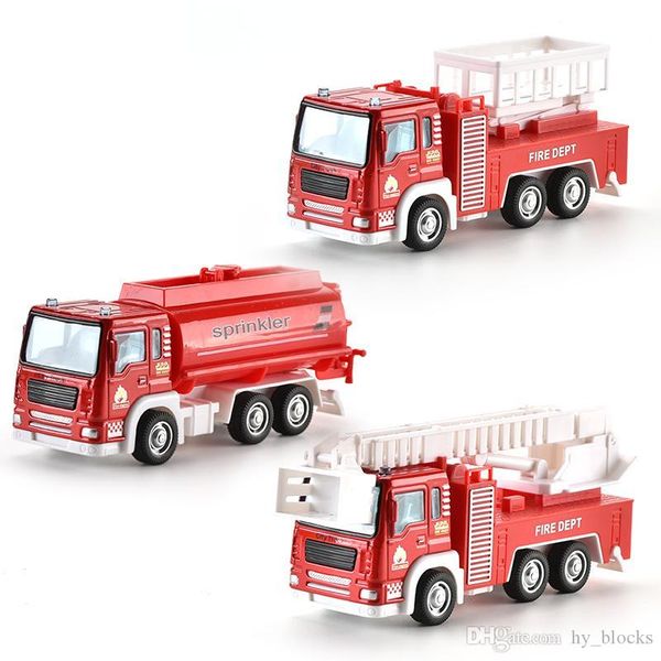 

1:55 мини сплава автомобиль модель игрушка пожарная машина санитарно-санитарный грузовик спасательный автомобиль мультяшный автомобиль для м