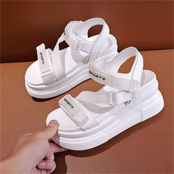 

single 2021 new lower gross height hooking woman sandals *sequins loop will see chunky sandalias mujer 35-40 xok9, Black