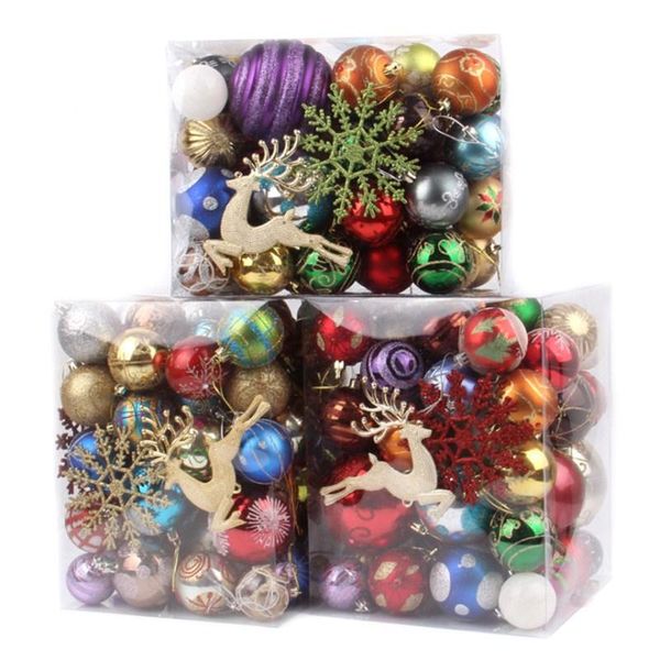 

party decoration 60pcs christmas balls ornaments decorated hanging