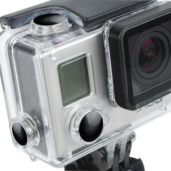 

3 pcs tmc aluminum anodized color button set for gopro hero 3