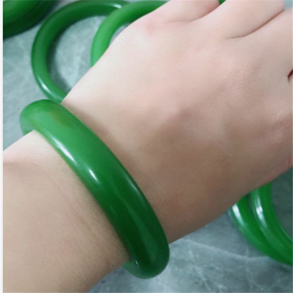 

bracelets gemstone lot green jewelry vintage jade bangle charm 10pcs 0210, Black