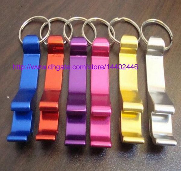 

key chain metal aluminum alloy keychain ring 200pcs beer can bottle opener openers tool gear beverage custom personalizenr19