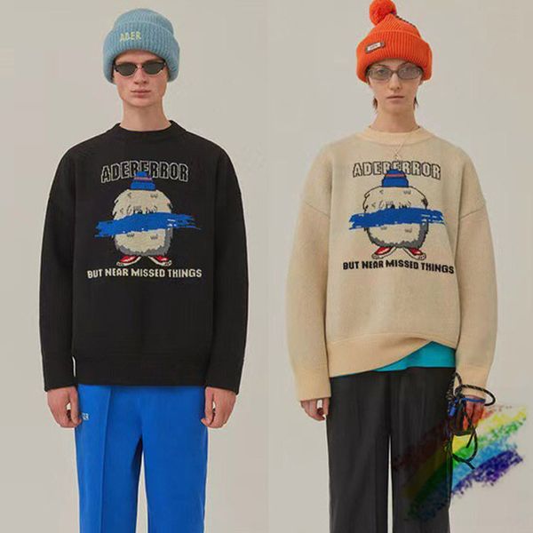 

2021fwss sweater men women 1 sweatshirts knitted sweaters, White;black