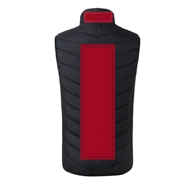 

hiking vests usb electric vest heated jacket winter warmer warm up heating pad camping hiking apparel accessories, Gray;blue