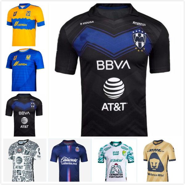 

2020 2021 2022 chivas de guadalajara home away esports soccer jerseys 21 22 club america unam gold leon camiseta de futbol pre-match shirt, Black;yellow