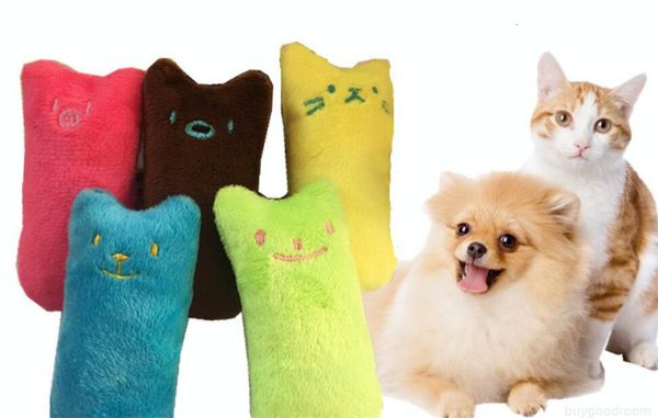 

new home teeth grinding catnip toys funny interactive plush pet kitten chewing vocal toy claws thumb bite cat mi