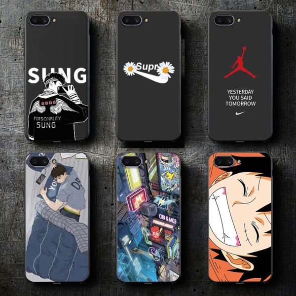 

bgrfoppoa5 mobile phone case men's fashion oppoa3 naruto pirate king soft shell silica gel package anti falling frosted reliefswza