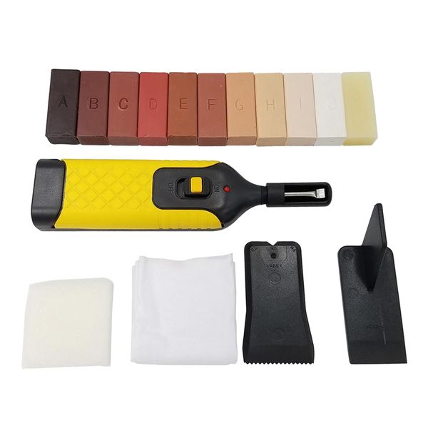 

15pcs furniture repair floor door wood wax stick touch up scratch paint tool