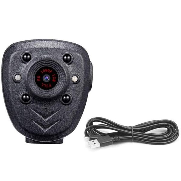 

mini body camera hd1080p video recorder built-in 32gb memory card, cam with night vision,pocket clip for home, car