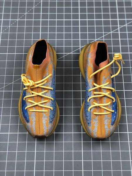 

wholesa2020 static 3m reflective yecheil shoes 380 alien foam runner semi frozen yellow earth sage tail light azael white black clay sneaker
