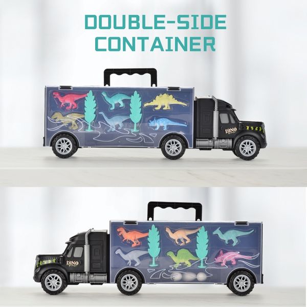 

cool facy dinosaur container kid cool dinosaur truck toy big truck model with dinosaur kid boy gift