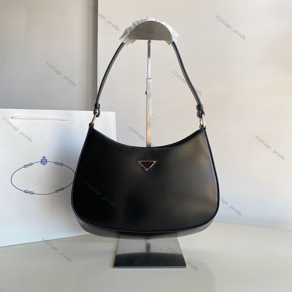 

outlet real cleo brushed tote nylon leather luxury designer man women's shoulder bag hobo crossbody bags handbags