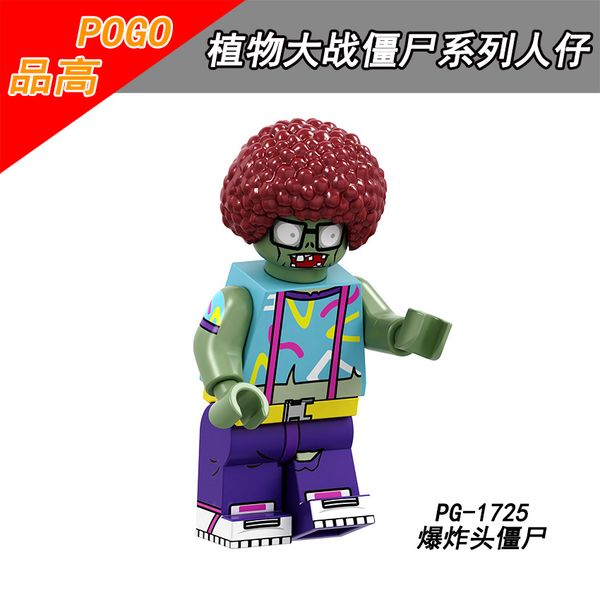 

cool rock zombie building block toy kid fun diy assemble barricade zombie block toy collection 8 styles kid birthday gift