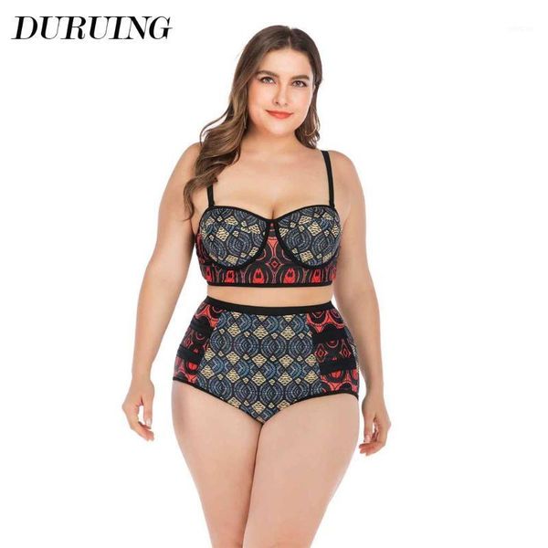 

may striped bandeau plus size bikini women swimsuit metal decoration bikinis set swimwear brazilian bathing suits1, White;black