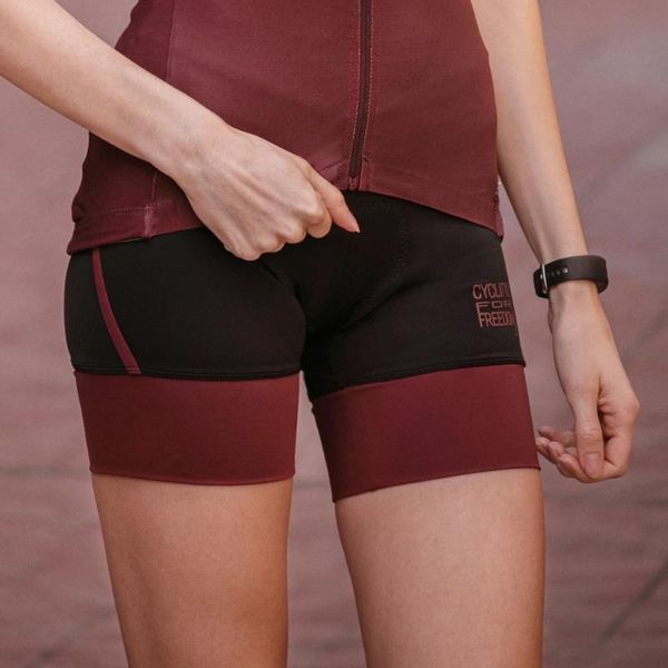 

motorcycle apparel santic women cycling shorts summer coolmax 4d pad shockproof road bike mountain clothing asian size l0c05117