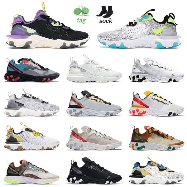 

running shoes for men women epic vision element 55 worldwide pack white anthracite desert sand tour yellow solar red sneakers trainers