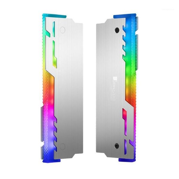 

jonsbo 2pcs nc-3 memory cooler argb cooling vest led light changes automatically aluminum radiator deskram heatsink1