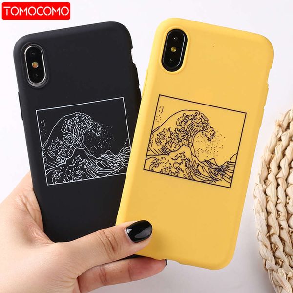 

"shennaichuan wave mobile phone back cover, vip 12 mini 11 pro max 7plus 7 6plus 6 s 8 8plus x xs max soft cover"vfe1