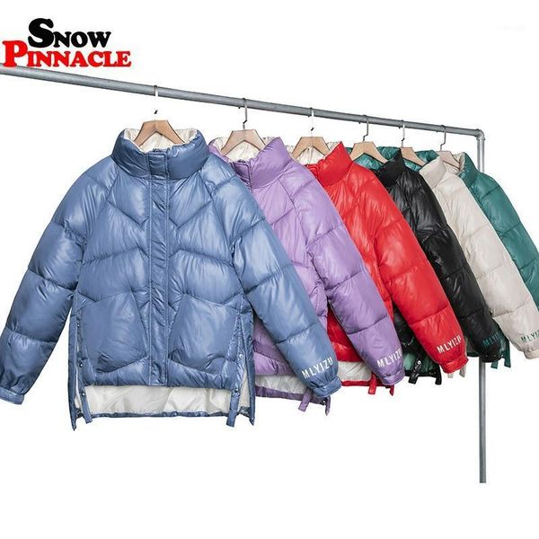 

women's parkas jacket 2020 new big pockets thick warm winter jacket coat casual solid parkas outwear1, Black