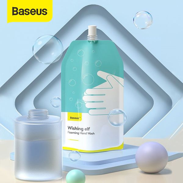 Baseus 300ML вспенивающий дезинфицирующий рук для инфракрасного пенообразования ручной шайбу индукционного датчика мыло для ванной кухни (2 пакета) Y200407