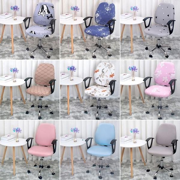 

chair covers dustproof seat office elastic armchair cover computer protector slipcovers for lift