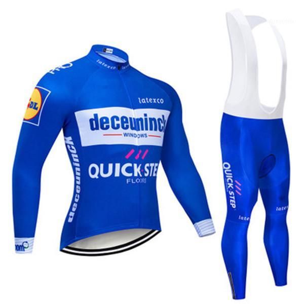 

new 2020 pro team jersey cycling sets mens bike cycling clothing bike bib pants sets mtb ropa ciclismo maillot wear1, Black;blue