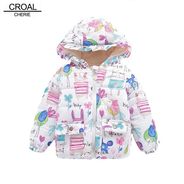 

croal cherie fleece winter jacket for girl winter coat kids warm thick baby clothes coats outerwear infant overcoat, Blue;gray