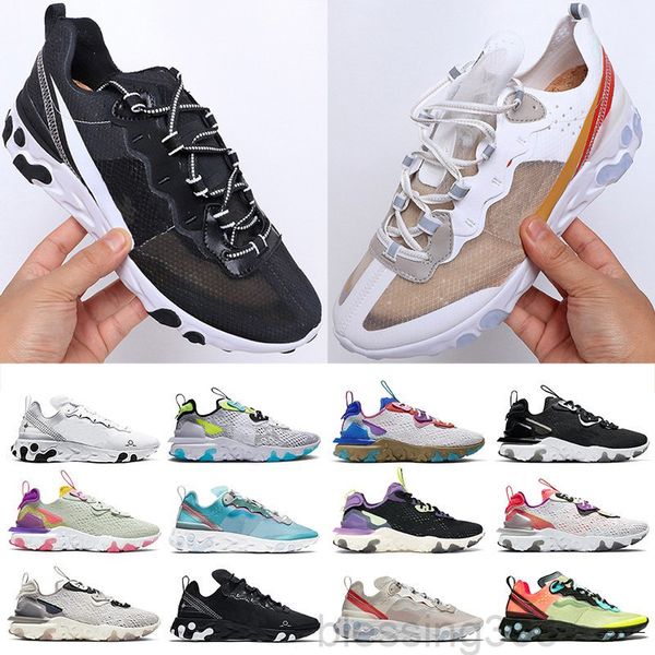 

react element 87 undercover men casual shoes for women designer sneakers sports mens trainer shoes sail light bone royal tint hkrr
