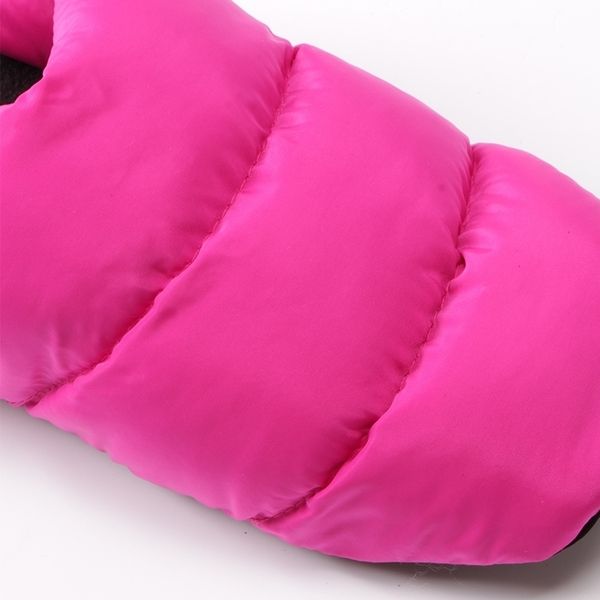 

odetina new winter floor women lover waterproof men keep warm down indoor home slippers light soft autumn y200424, Black