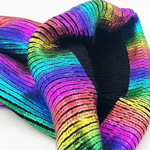 

new winter metallic pink ball beanie hat for women fluffy double faux fur pom pom knitted skullies beanie with pompom ski wmtxow xhlove, Black;white